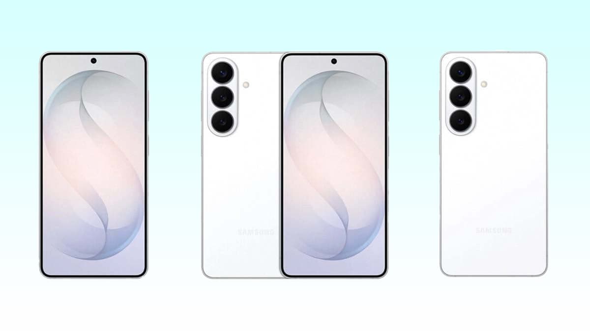 Galaxy S26 Plus lộ ảnh render với màu trắng trang nhã